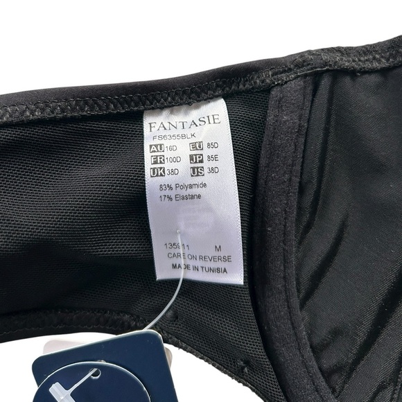 Fantasie 38D Ottawa Underwire Adjustable Full Cup Coverage Wrap bikini top NWT - Picture 13 of 14